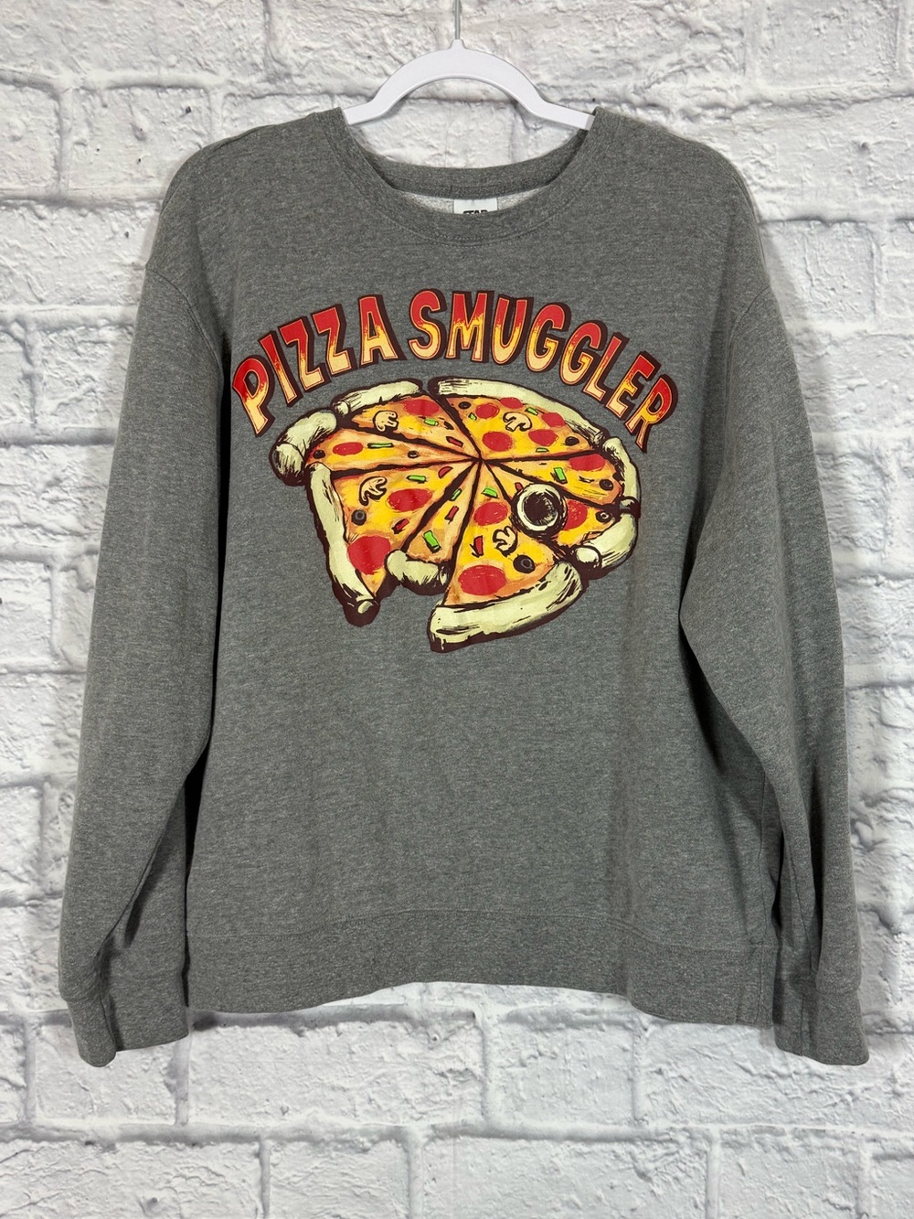 Disney Parks Star Wars Pizza Smuggler Crewneck Sweater XL